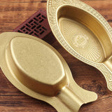 Brass Cigar Ashtray Fish Shape Minimalist Metal Cool Ash Tray