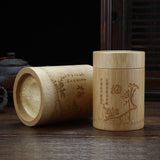 Car Ashtray with Lid Bamboo cool rustic covered lidded smokeless outdoor ash tray