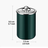 Car Ashtray with Lid Metal Stainless Steel Smokeless Windproof Covered Lidded