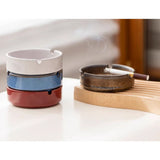 Ceramic Ashtray Minimalist Rustic Cool Cute Portable Ash Tray