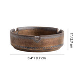 Ceramic Ashtray Minimalist Rustic Cool Cute Portable Ash Tray