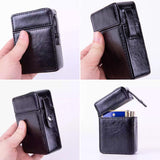 Cigarette Lighter Case PU Leather