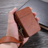 Cigarette Pouch with Lighter Holder and Wrist Strap