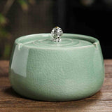 Cool Outdoor Ashtray for Patio with Lid Ceramic Cute Lidded Covered Smokeless Ash Tray