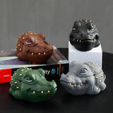 Covered Ashtray Cute Crocodile Alligator Rhino Cement Ash Tray