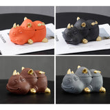 Covered Ashtray Cute Crocodile Alligator Rhino Cement Ash Tray
