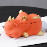 Covered Ashtray Cute Crocodile Alligator Rhino Cement Ash Tray