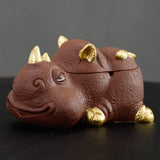 Covered Ashtray Cute Crocodile Alligator Rhino Cement Ash Tray