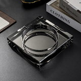 Classy Crystal Glass Ashtray Extra Large