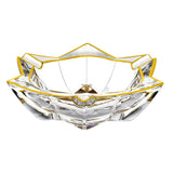 Crystal Glass Ashtray Extra Large Cool Outdoor Ash Tray Heavy Cigarette Cigar