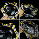 Crystal Glass Ashtray Extra Large Cool Outdoor Ash Tray Heavy Cigarette Cigar