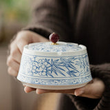 Cute Covered Ashtray with for Patio Ceramic Lidded Smokeless Cool Vintage Ash Tray Decorative