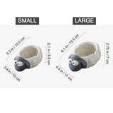 Cute Lamb Ashtray Cool Ceramic Animal Ash Tray Minimalist White
