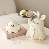Cute Rabbit Ashtray with Lid Ceramic Cool Covered Lidded Smokeless Windproof Ash Tray Home Decor