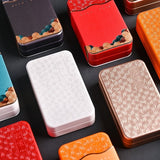 Embossed Metal Cigarette Case with Concealed Latch