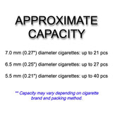 Embossed Metal Cigarette Case (Pack of 2)