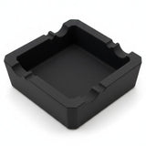 Flexible Silicone Ashtray for Cigarettes Cigars Black Ash Tray