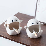 Ghost Ashtray White Cute Windproof Ash Tray