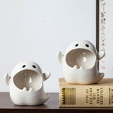 Ghost Ashtray White Cute Windproof Ash Tray