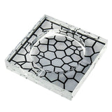 Glass Ashtray for Cigarettes Square