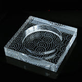 Glass Ashtray for Cigarettes Square