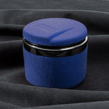 Blue LED car ashtray with lid