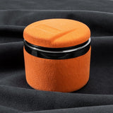 Orange LED car ashtray with lid