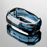 Luxury Faceted Crystal Glass Ashtray