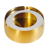 Metal Ashtray with Optional Lid Stainless Steel Cool Ash Tray Outdoor
