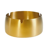 Metal Ashtray with Optional Lid Stainless Steel Cool Ash Tray Outdoor
