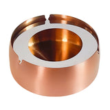 Metal Ashtray with Optional Lid Stainless Steel Cool Ash Tray Outdoor