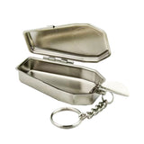 Metal Ashtray Fits in Pocket Cool Portable Ash Tray Stainless Steel Cute