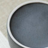Minimalist Ashtray Coarse Pottery Mountains Black White Cool Cute Ash Tray