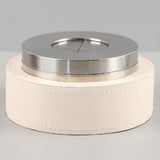 Modern Stainless Steel Ashtray with Rotating Lid Sturdy Cool Ash Tray