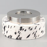 Modern Stainless Steel Ashtray with Rotating Lid Sturdy Cool Ash Tray