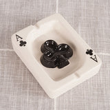 Playing Card Ashtray Cool Ceramic Minimalist Ash Tray