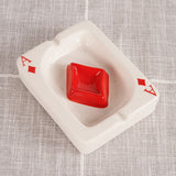 Playing Card Ashtray Cool Ceramic Minimalist Ash Tray