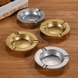 Round Metal Ashtray Retro Style Cool Ash Tray Minimalist
