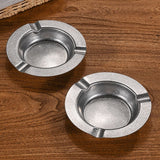 Round Metal Ashtray Retro Style Cool Ash Tray Minimalist