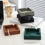 Square Silicone Ashtray for Cigarettes Cigars