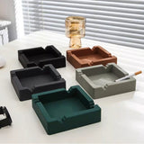 Square Silicone Ashtray for Cigarettes Cigars