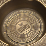 Vintage Cigar Ashtray Wooden Square Cool Ash Tray Wood Carved