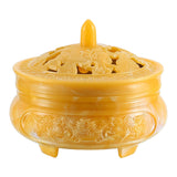 Ashtray with Lid cum Incense Burner metal removable ash tray vintage retro