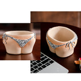 Cute Torso Ashtray Resin Cigarette Holder Decor Cool Ash Tray