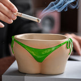 Cute Torso Ashtray Resin Cigarette Holder Decor Cool Ash Tray