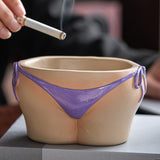 Cute Torso Ashtray Resin Cigarette Holder Decor Cool Ash Tray