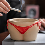 Cute Torso Ashtray Resin Cigarette Holder Decor Cool Ash Tray