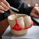 Cute Torso Ashtray Resin Cigarette Holder Decor Cool Ash Tray