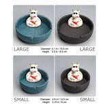 Bossy Bull Ashtray Cool Cute Ceramic Ash Tray Animal Home Decor Cigarette