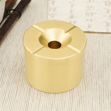 brass ashtray with lid metal ash tray gold outdoor